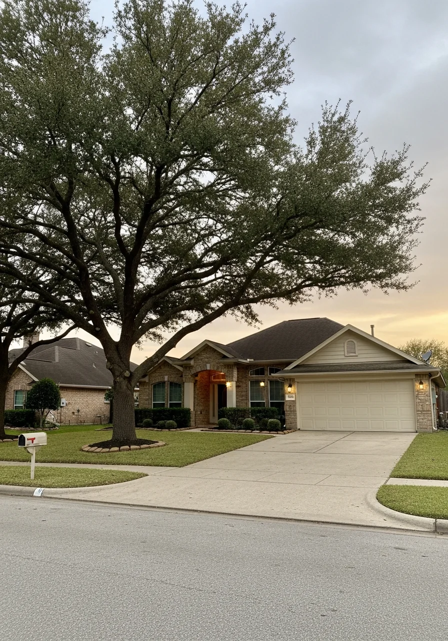 Webster home exterior showing well-maintained property with clear entrance and professional appearance.